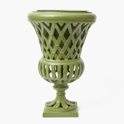 Adelaide Green Lattice Urn