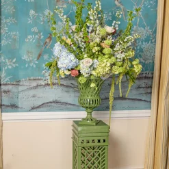 Adelaide Green Lattice Urn