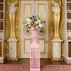 Adelaide Pink Lattice Urn