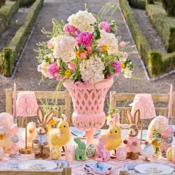 Adelaide Pink Lattice Urn