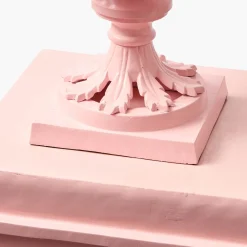 Adelaide Pink Lattice Urn & Pedestal