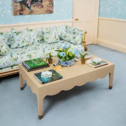 Adele Grasscloth Coffee Table