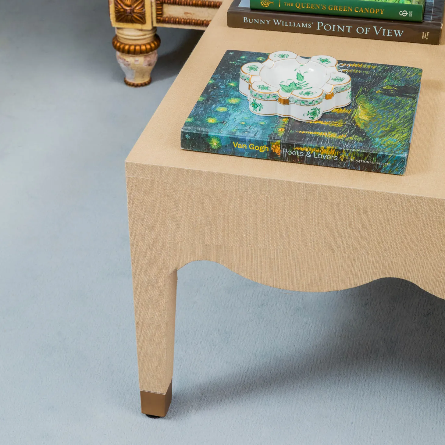 Adele Grasscloth Coffee Table