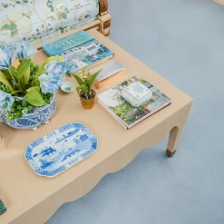 Adele Grasscloth Coffee Table