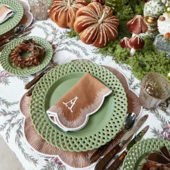 Alathea Caramel Linen Napkins (Set of 4)