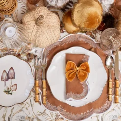 Alathea Caramel Linen Napkins (Set of 4)