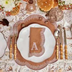 Alathea Caramel Linen Napkins (Set of 4)