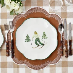 Alathea Caramel Linen Placemats (Set of 4)