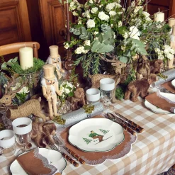 Alathea Caramel Linen Placemats (Set of 4)