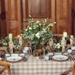 Alathea Caramel Linen Placemats (Set of 4)