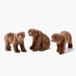 Alpine Brown Bears (Set of 3)