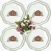 Alpine Chalet Dinner & Starter Plates (Set of 8)