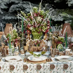 Alpine Chalet Dinner & Starter Plates (Set of 8)