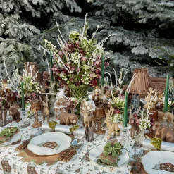 Alpine Chalet Dinner & Starter Plates (Set of 8)