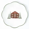 Alpine Chalet Dinner Plate