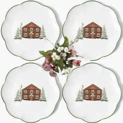 Alpine Chalet Dinner Plate (Set of 4)