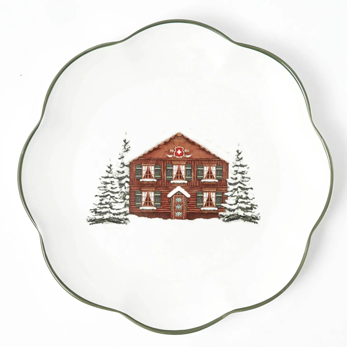 Alpine Chalet Dinner Plate (Set of 4)