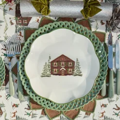 Alpine Chalet Dinner Plate (Set of 4)