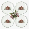 Alpine Chalet Starter Plate (Set of 4)