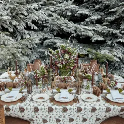 Alpine Chalet Starter Plate (Set of 4)