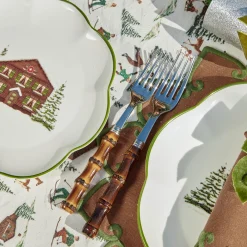 Alpine Chalet Starter Plate (Set of 4)