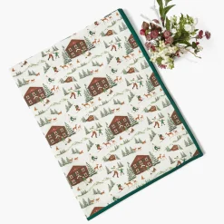Alpine Chalet Tablecloth