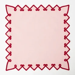 Angelina Pink & Red Napkins (Set of 4)
