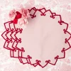 Angelina Pink & Red Placemats (Set of 4)