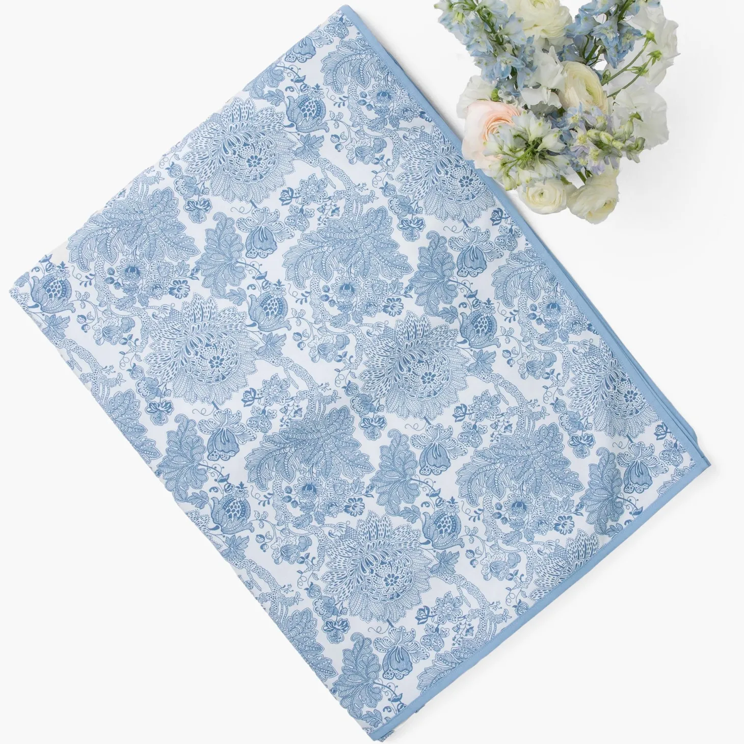 Angelique Blue Tablecloth