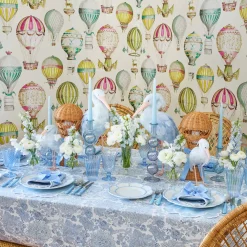 Angelique Blue Tablecloth