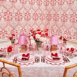 Angelique Pink Tablecloth