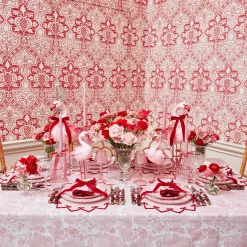 Angelique Pink Tablecloth