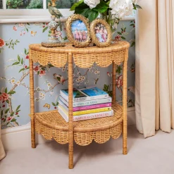 Annabelle Rattan Side Table