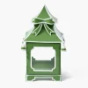 Apple Green Bow Pagoda Lantern