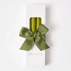 Apple Green Candles (Set of 8)