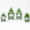 Apple Green Pagoda Lantern Set
