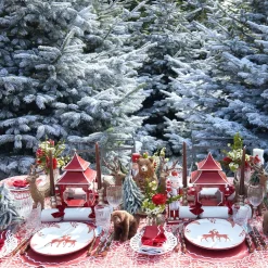 Assorted Red Glitter Nutcracker Trio