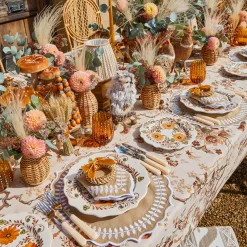 Autumn Flowers Starter Plate