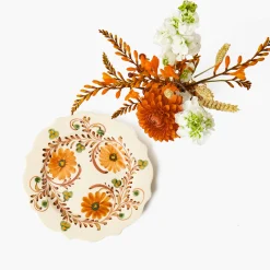 Autumn Flowers Starter Plate