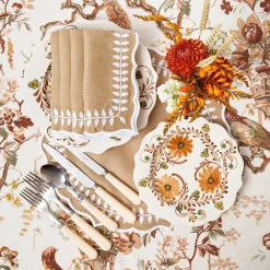 Autumn Flowers Starter Plate