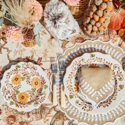 Autumn Flowers Starter Plate