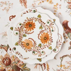 Autumn Flowers Starter Plate