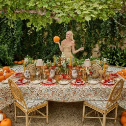 Autumnal Paisley Tablecloth