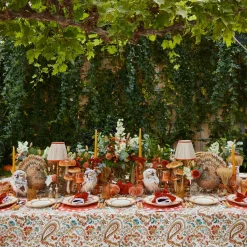 Autumnal Paisley Tablecloth
