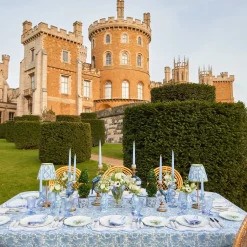Azure Pheasant Tablecloth