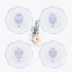 Bea Balloon Starter Plates (Set of 4)