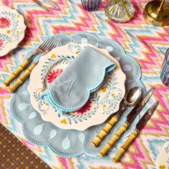 Bettina Blue Napkins (Set of 4)