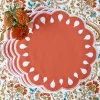 Bettina Burnt Orange Placemats (Set of 4)