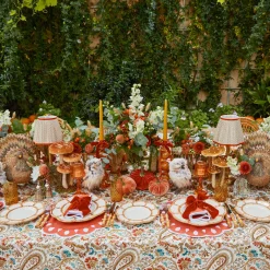 Bettina Burnt Orange Placemats (Set of 4)