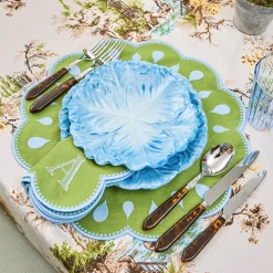 Bettina Green & Blue Napkins (Set of 4)